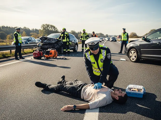 Ileria CPR device for Police